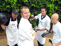 Paul Stoddart, Steve Gudzinski, Brad Clark and Ramon Whitton