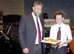 Ralph Huston at the launch