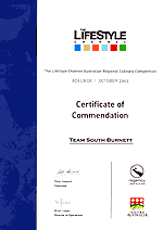 Lifestyle Channel Certificate of Commendation