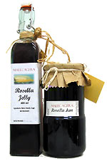 Malecagara Organic Rosella Jelly and Rosella Jam